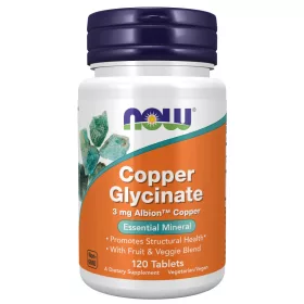 Now cooper glycinate tabletta 120 db