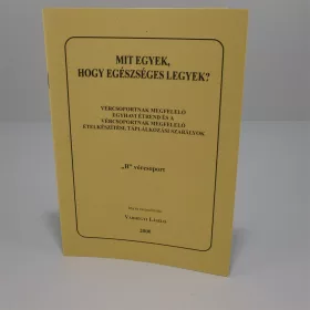 Könyv: mit egyek... "b" vércsoport 1 db