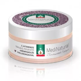  Medinatural tápláló feszesítő krémpakolás c-vitamin+hialuron 100 ml