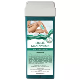   Aloe Vera Organic görgős gyantapatron aloe vera kivonattal széles görgőfejjel 100 ml