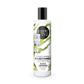  Organic Shop bio kondicionáló erősítő és hajhullás ellen algával és citromfűvel 280 ml
