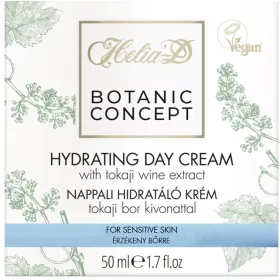   Helia-D botanic concept nappali hidratáló krém tokaji bor kivonattal érzéékeny bőrre 50 ml