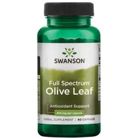 Swanson olajfalevél 400mg kapszula 60 db