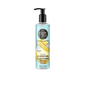   Organic Shop “lemon macaron” feszesítő tusfürdő citrommal és mentával 280 ml