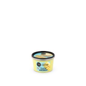   Organic Shop “lemon macaron” feszesítő testradír citrommal és mentával 250 ml